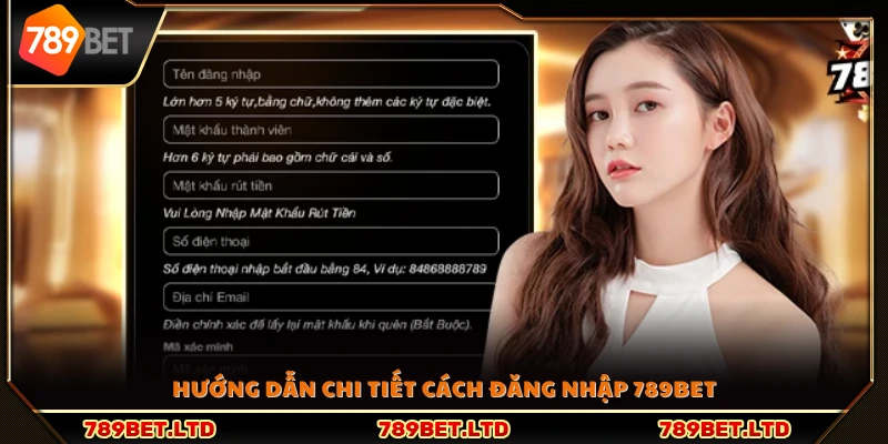 Cách đăng nhập và sử dụng tài khoản 789 Bet 
