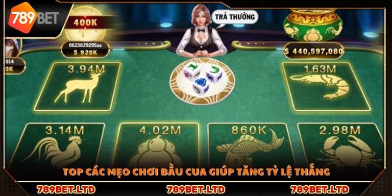 Mẹo chơi bầu cua nâng cao cơ hội chiến thắng